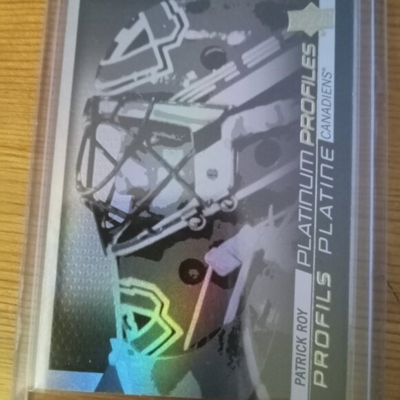 Upper Deck Other - 2015/16 UD Tim Horton's Platinum Profiles hockey card SS-6 PATRICK ROY